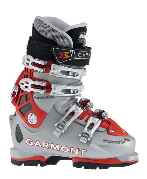 Foto Botas de esquí de montaña Garmont Endorphin Mg G-fit Silver/red Woman