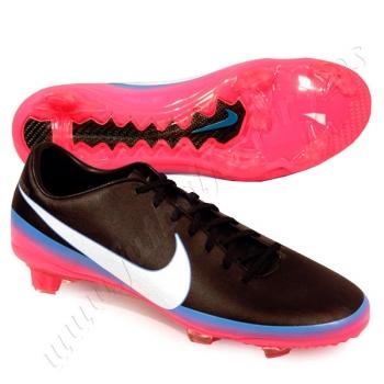 Foto Botas de fútbol mercurial miracle iii cr fg negro rosa nike