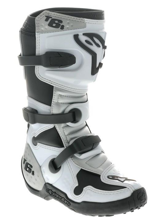 Foto Botas MX niño Alpinestars MX Tech 6S Blanco