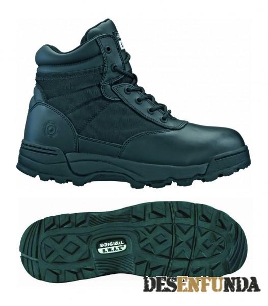 Foto Botas Tácticas Originial S.W.A.T. Classic Cuero de grano completo Tallas 38 a 47 Negra 34802