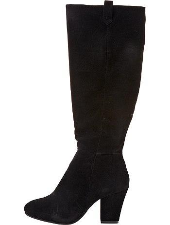 Foto Botas tipo ante con tacón