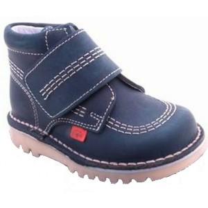 Foto Botas tipo kiker piel 18-34 marino