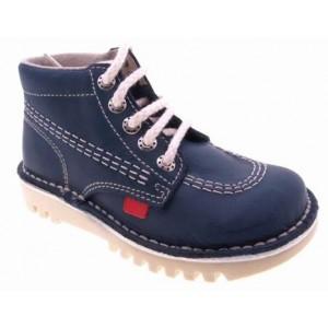 Foto Botas tipo kiker piel 24-41 marino