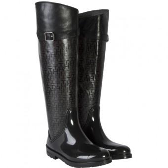 Foto Botas tommy hilfiger mujer oxford 4 b black