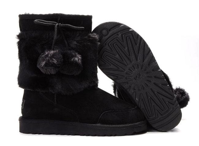 Foto Botas Ugg Classic Short Botas Mujer 5899 - Negro