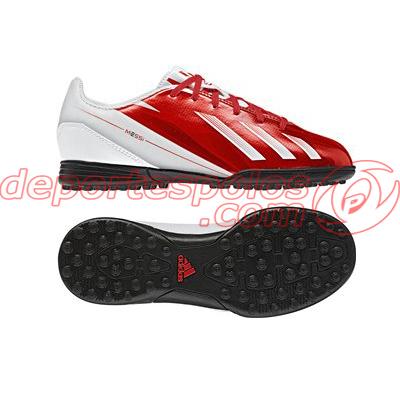 Foto Botas/ADIDAS:F5 TRX TF J 28 RUNWHT/NEGRO1/AZNARA
