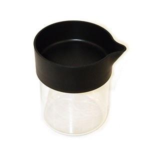 Foto Bote cristal 0.8l tapa negra