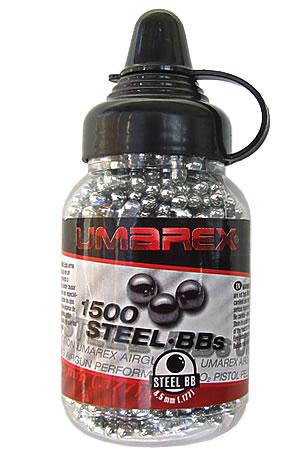 Foto Botella de 1.500 BB's de acero Umarex - calibre 4.5mm
