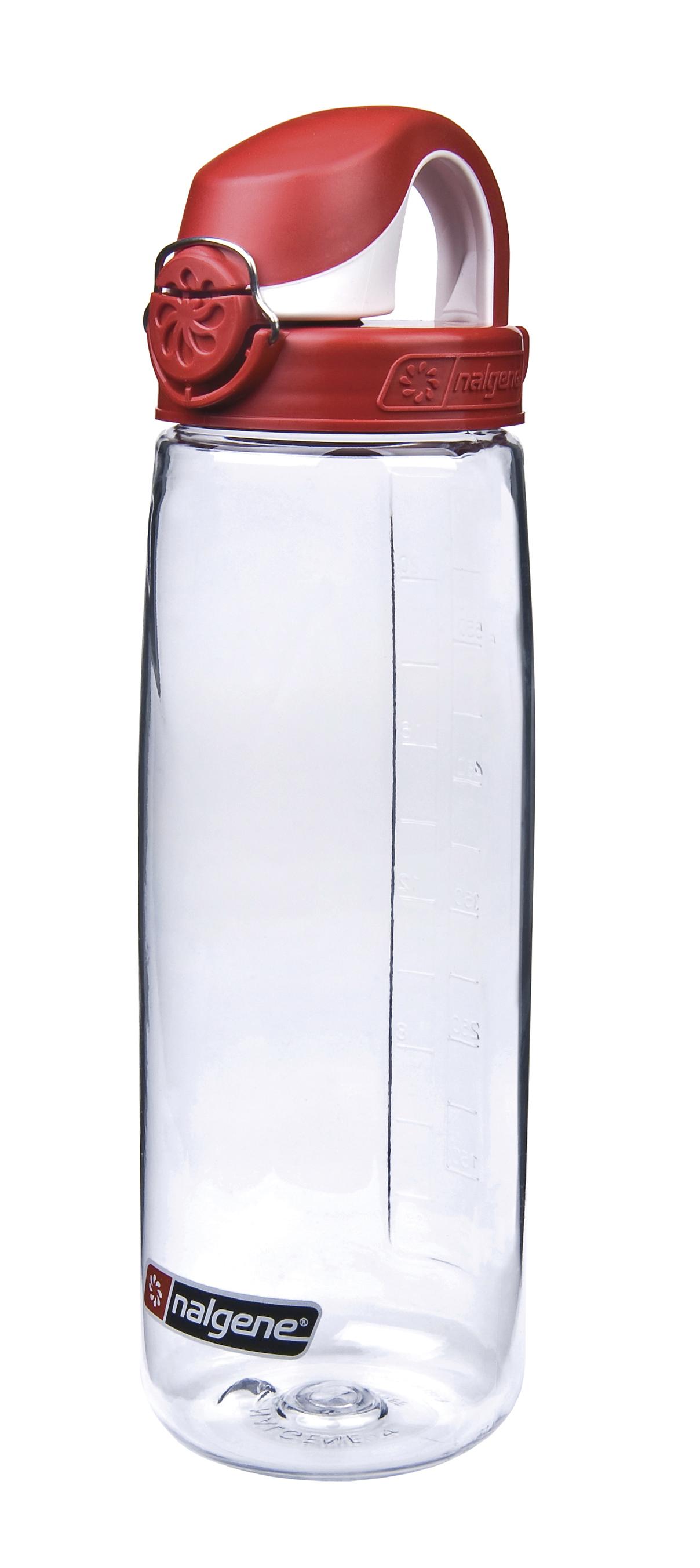 Foto Botella para beber Nalgene Everyday OTF rojo/transparente