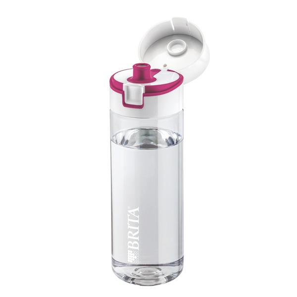 Foto Botella rosa + 4 Filtros BRITA Fill&Go