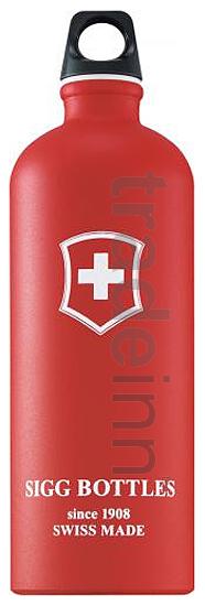 Foto Botellas Sigg Swiss Cross Red Touch 1.0 L