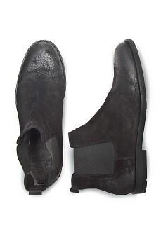 Foto Botines Chelsea Ante negro H.E. by MANGO