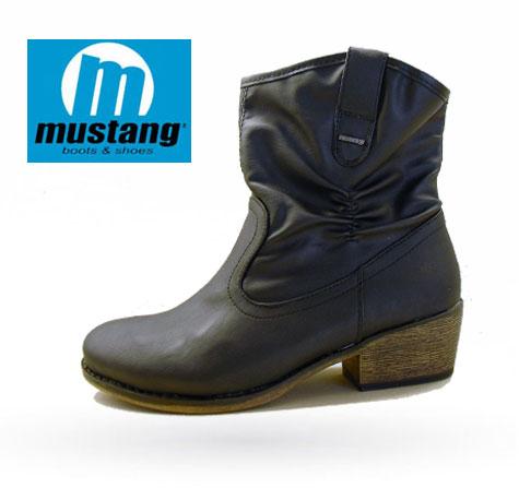 Foto Botines Mustang Caracas Negro