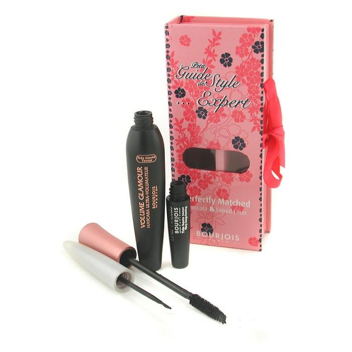 Foto Bourjois Petit Guide De Style Expert Perfectly Matched Máscara y Delinador de Ojos Líquido - # 1 La Nuit Noire 2pcs Bourjois
