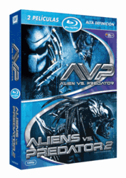 Foto box alien predator 1 y 2