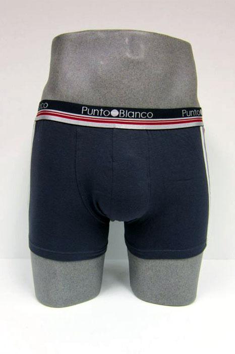 Foto Boxer algodón y lycra cerrado PUNTO BLANCO
