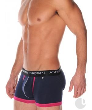 Foto Boxer flashlift azul Andrew Christian