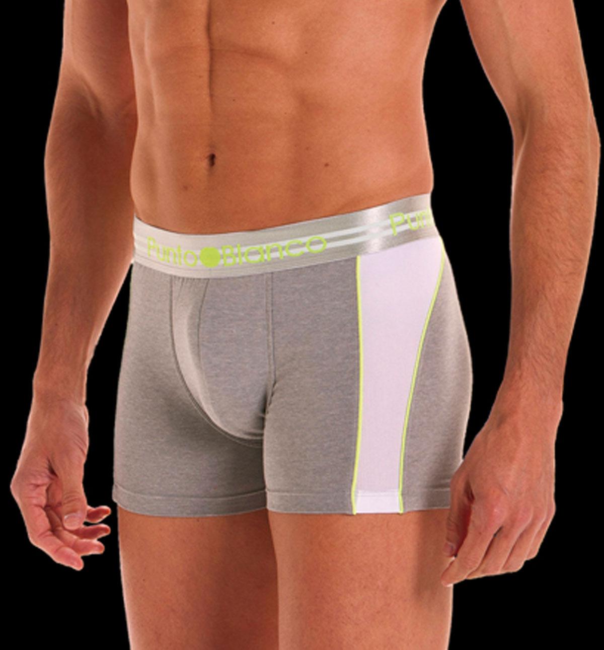 Foto Boxer Hombre Punto Blanco ORINOCO Gris