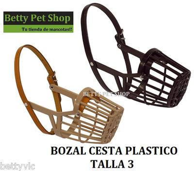 Foto Bozal De Plastico,cesta Talla 3, Para Perros, Adiestramiento Perro,calidad Arppe