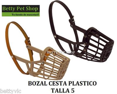 Foto Bozal De Plastico,cesta Talla 5, Para Perros, Adiestramiento Perro,calidad Arppe