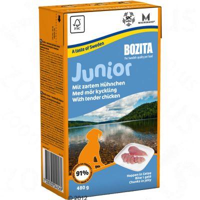 Foto Bozita Junior Pollo en gelatina - 6 x 480 g - Pack Ahorro