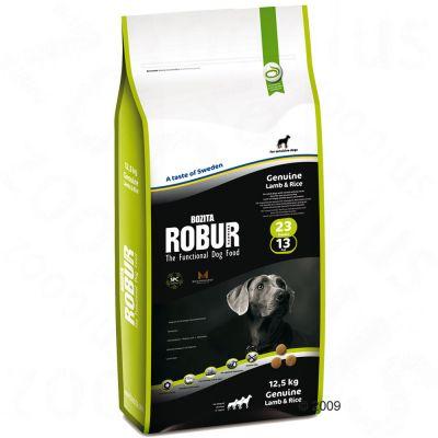 Foto Bozita Robur Genuine con cordero y arroz 23/13 - 12,5 kg