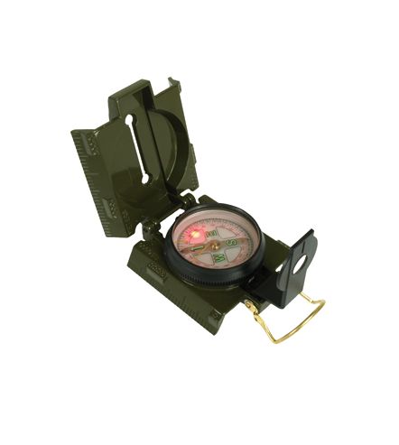 Foto Brújula metálica Mil-Tec Ranger Led Compass