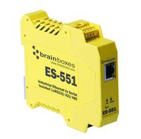 Foto Brainboxes ES-551 - ethernet industrial iso 1x - rs232/422/485 - wa...