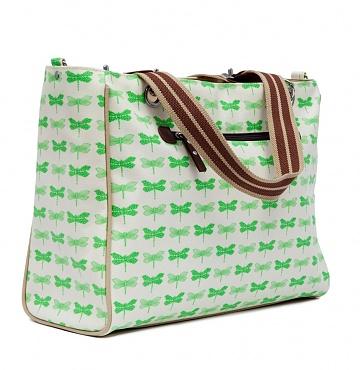 Foto Bramley Tote Green Dragonflies