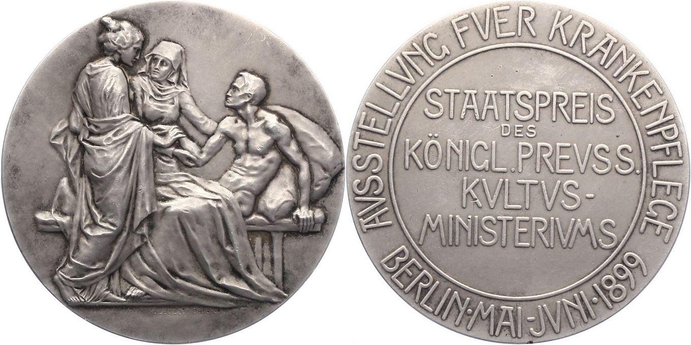 Foto Brandenburg-Berlin, Stadt Silbermedaille 1899