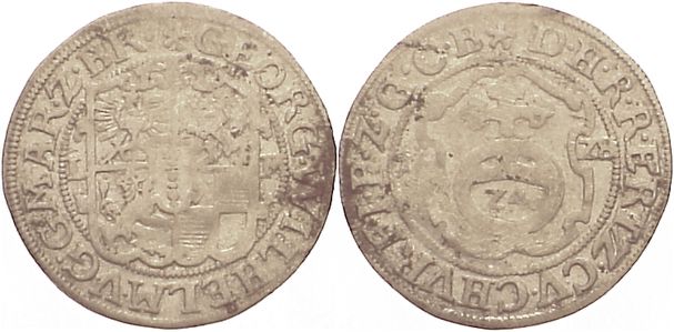 Foto Brandenburg-Preußen 1/24 Taler 1628