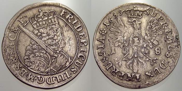 Foto Brandenburg-Preußen 18 Gröscher 1699