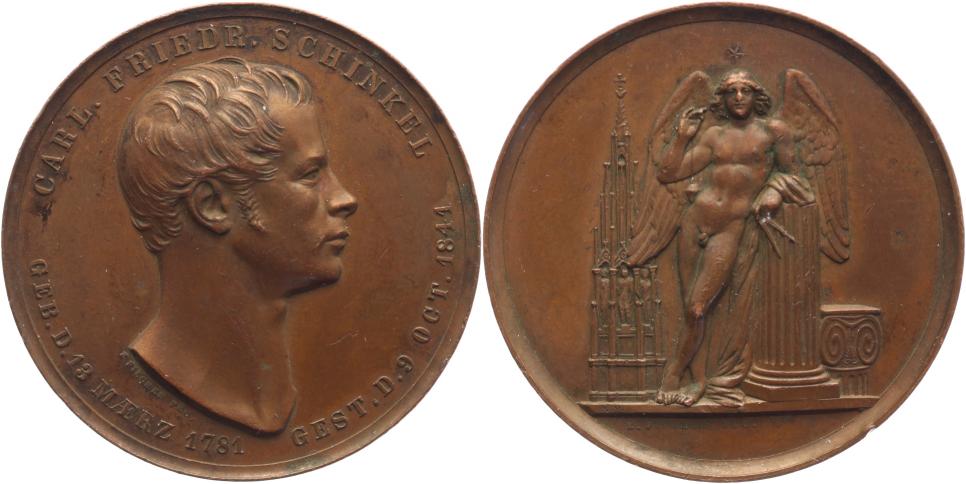 Foto Brandenburg-Preußen Bronzemedaille 1841