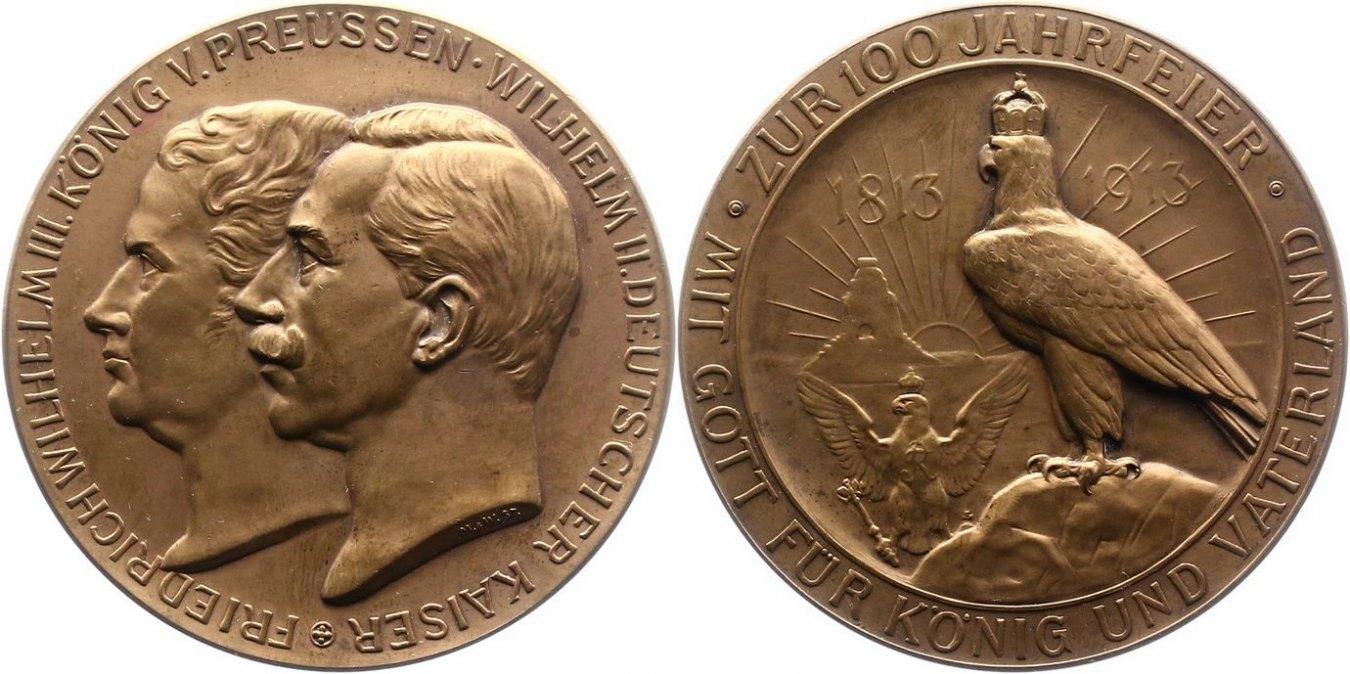 Foto Brandenburg-Preußen Bronzemedaille 1913