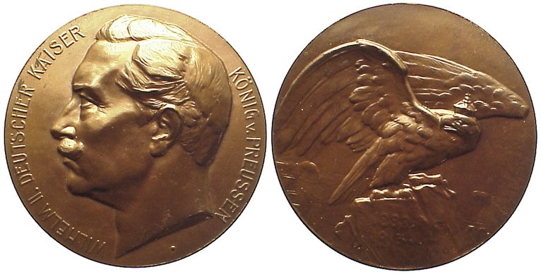 Foto Brandenburg-Preußen Bronzemedaille 1913