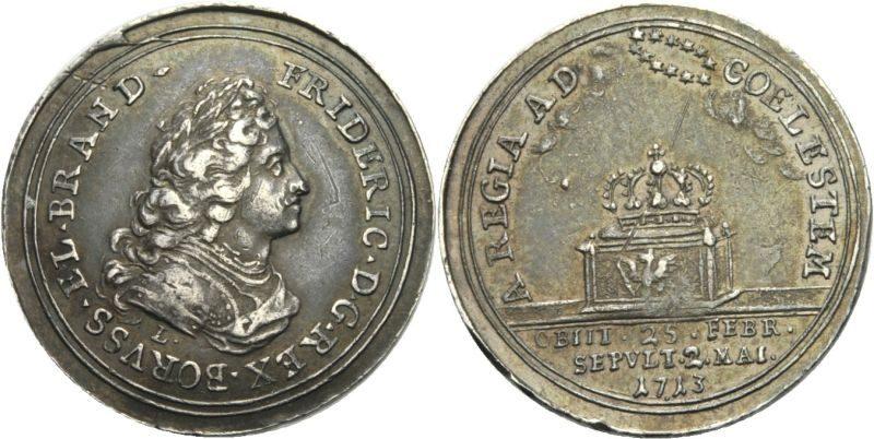 Foto Brandenburg Preussen Jeton 1713