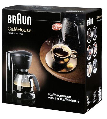 Foto Braun - Cafetera Eléctrica CaféHouse Puro Aroma Plus KF 560