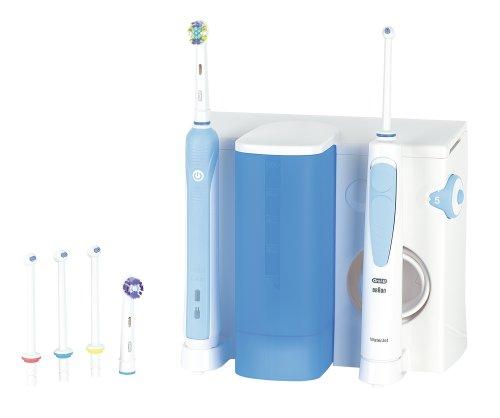 Foto Braun Oral-B - Pack dental: cepillo de dientes recargable e irrigador Professional Care Waterjet + 500