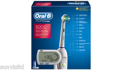 Foto Braun Oral B Electric Toothbrush Triumph 5000 Wireless