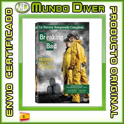 Foto Breaking Bad (temporada 3) - Dvd - En Español - Precintado - Castellano Tercera