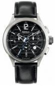 Foto Breil Milano Gents Stainless Steel And Black Leather Wristwatch Bw0532