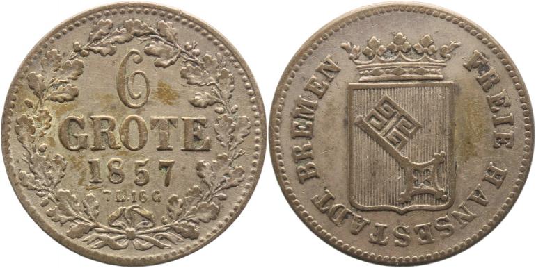 Foto Bremen-Stadt 6 Grote 1857