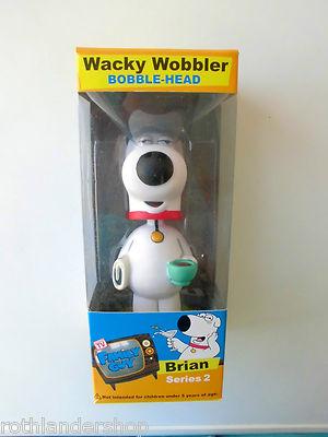 Foto Brian. Family Guy. Wacky Wobbler. Booble-head. Funko. Nuevo