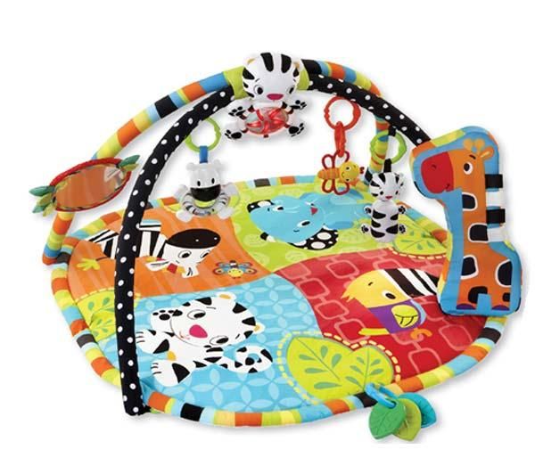 Foto Bright starts alfombra de actividades safari gym