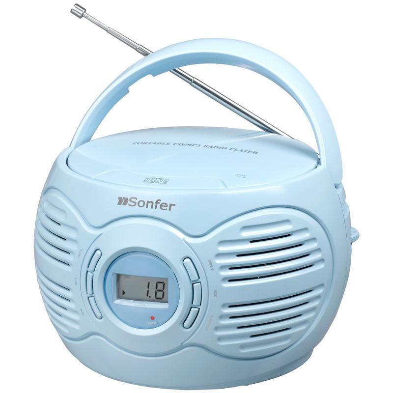 Foto Brigmton SFB-409 Radio CD Azul