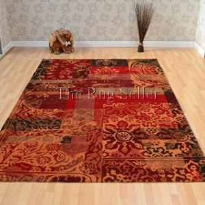 Foto Brink And Campman Fusion Rugs 55203 Balance Red