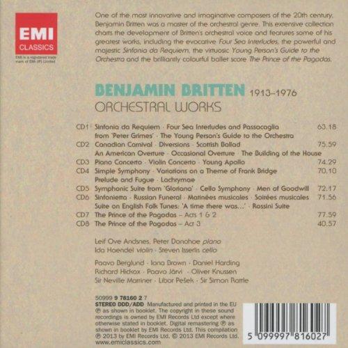 Foto Britten: Orchestral Works - Limited Edition (8 Cds)