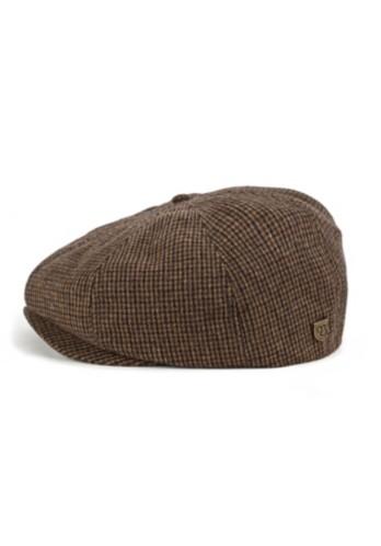 Foto Brixton Brood Cap brown/black plaid