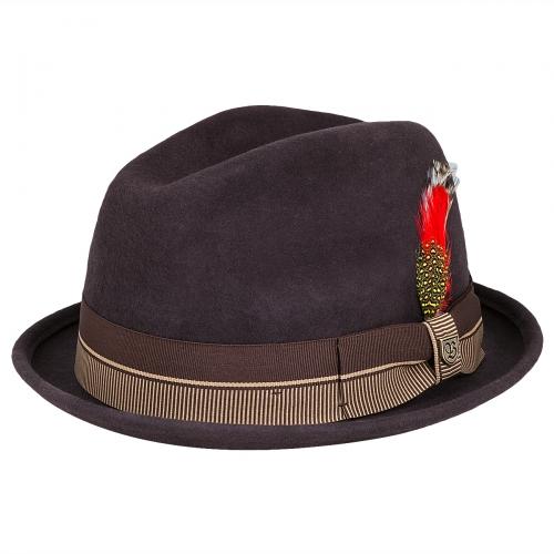 Foto Brixton Gain gorro Chocolate Felt talla L