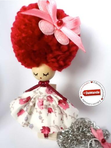 Foto Broche - Colgante Mueca Peluas edicin limitada